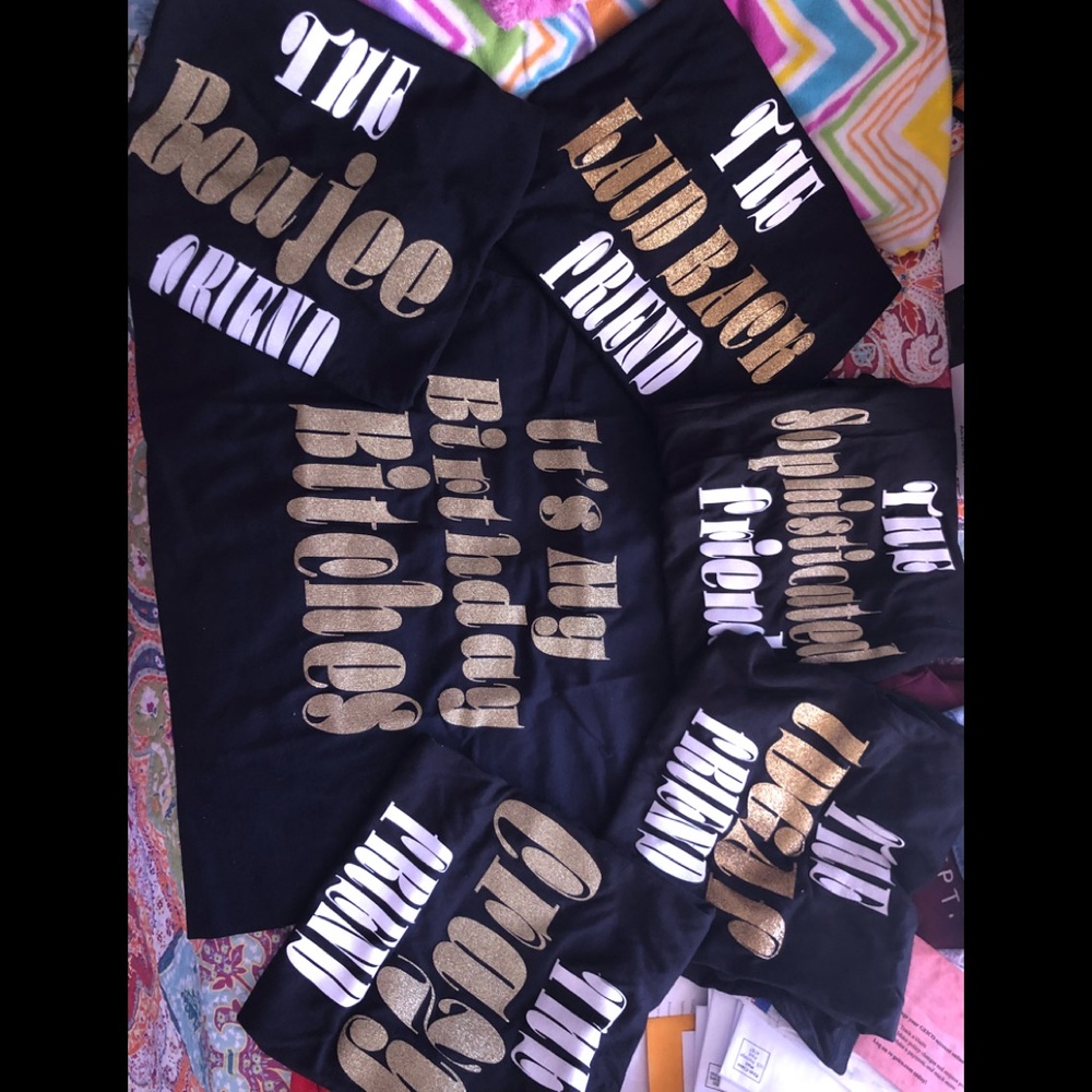 Birthday Squad shirts